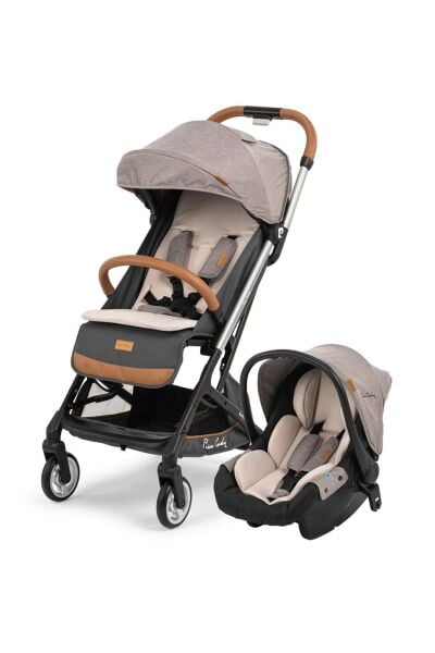 Pierre Cardin Karma Plus Travel Sistem Bebek Arabası Gri