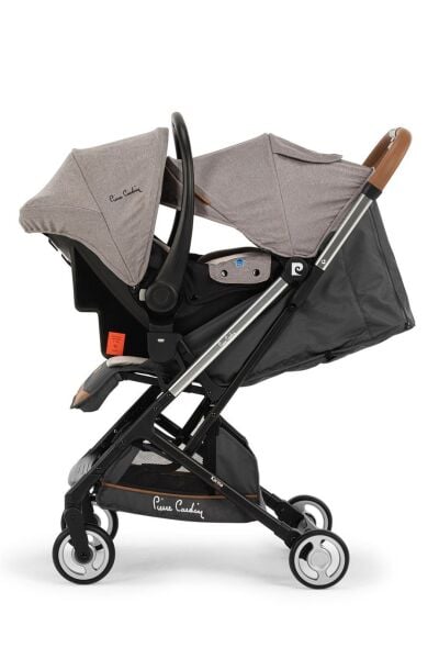 Pierre Cardin Karma Plus Travel Sistem Bebek Arabası Gri