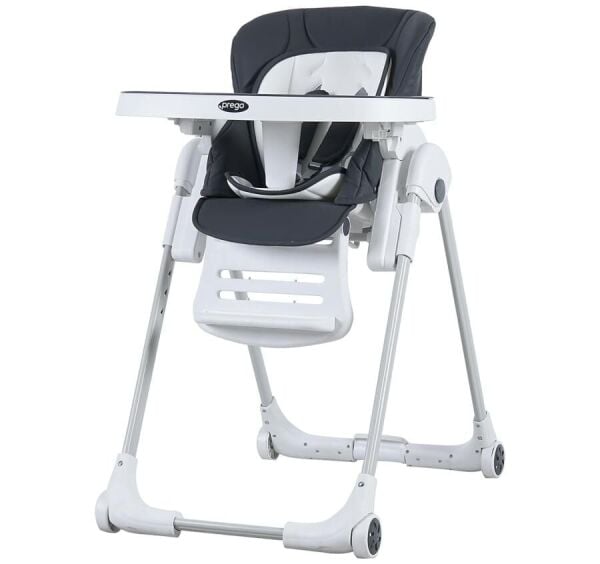 Prego Lucca Yatarlı Fonksiyonel Lüx Mama Sandalyesi 4024 Füme