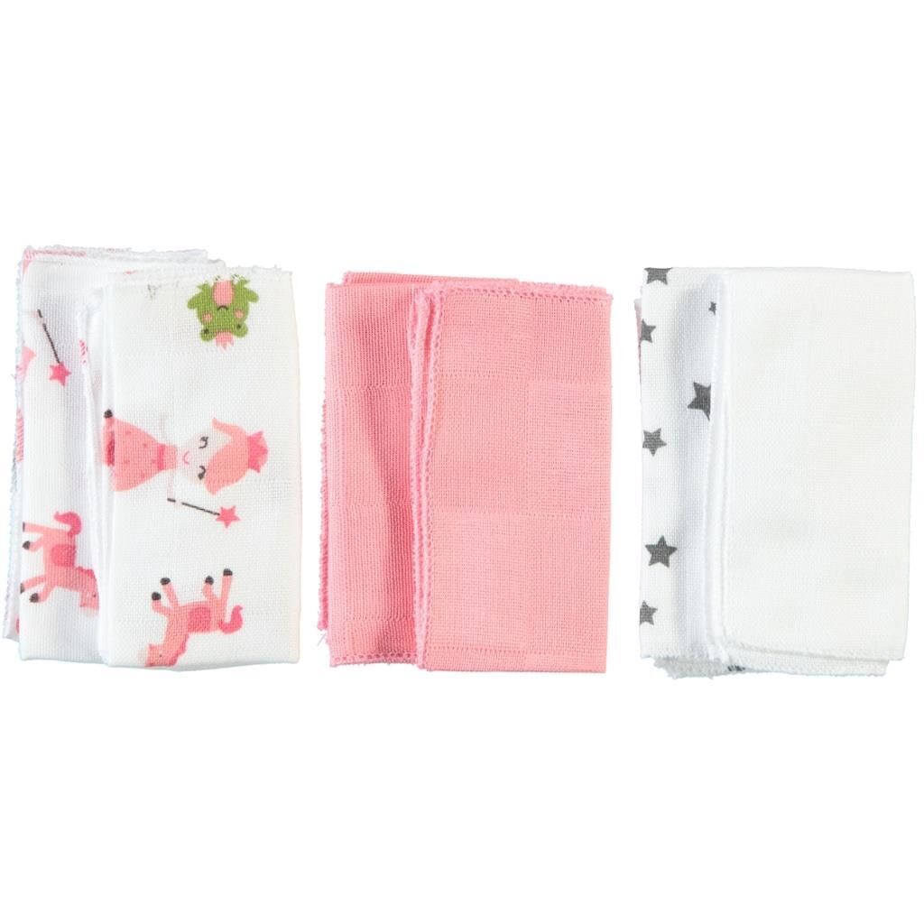 Sevi Bebe Desenli Müslin Mendil 6 Adet 132