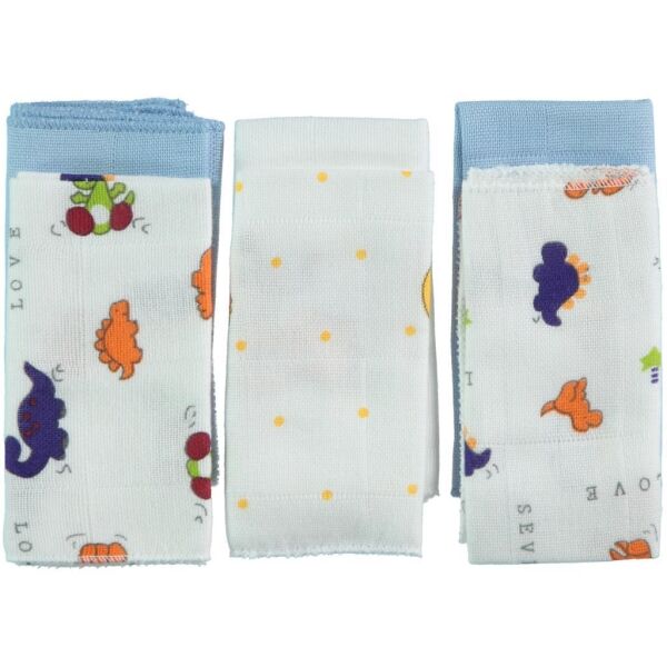 Sevi Bebe Desenli Müslin Mendil 6 Adet 132