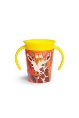 Munchkin Mucize 360° Wildlove Alıştırma Bardağı, 6ay , 177ml, Zürafa, 1 Paket 5019090518338