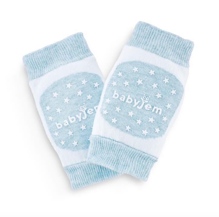 Babyjem Emekleme Dizliği Örgü Mavi 586