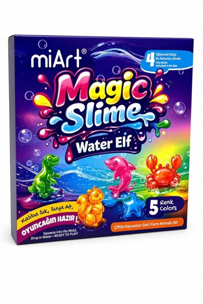 Magic Slime 90 Mi 5 Li Set Çiftlik Hayvanlatı Seti