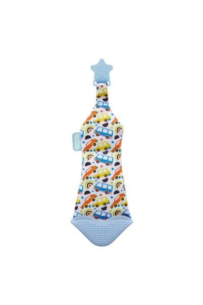 Babyjem Diş Kaşıyıcı Fular&Kravat  Mavi 750