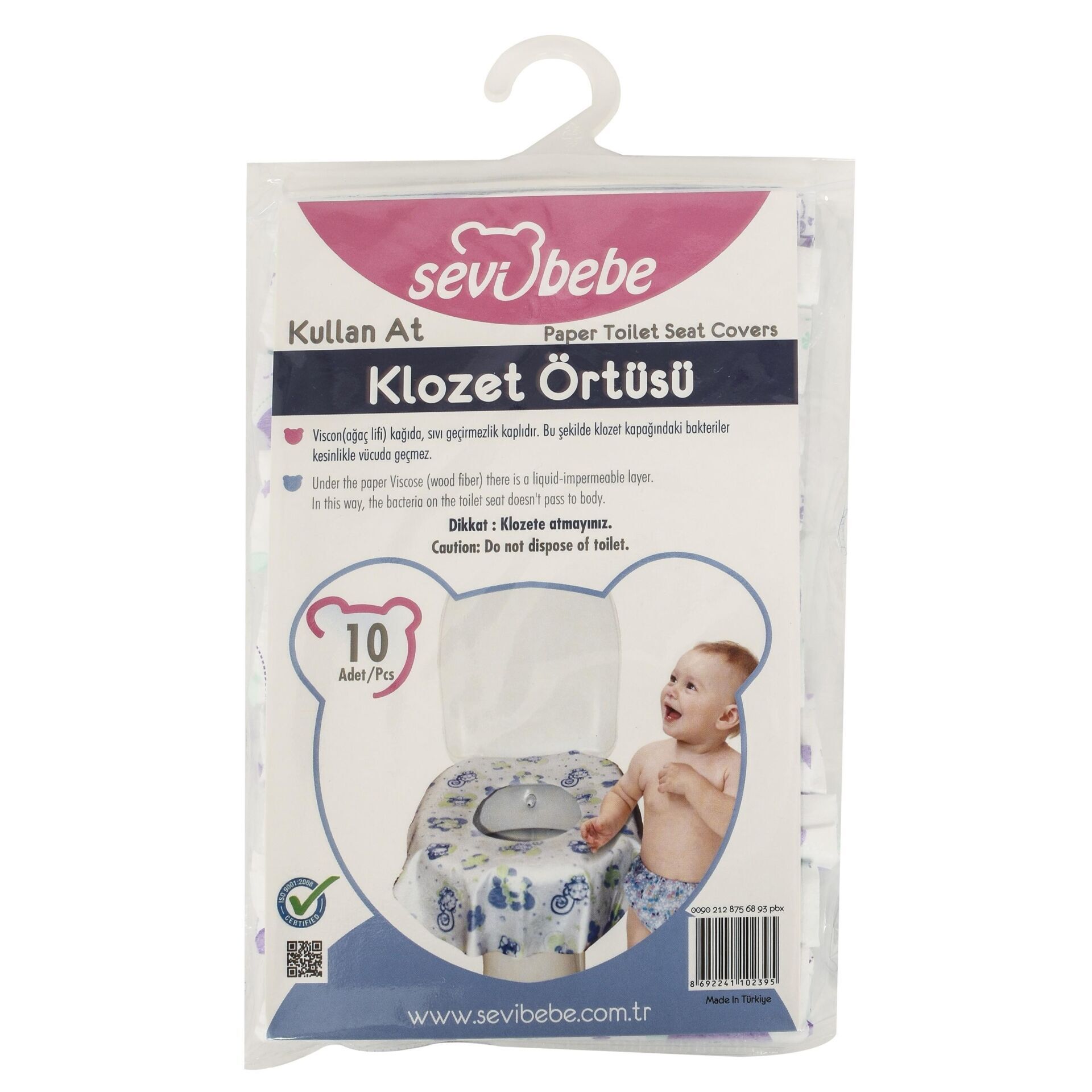 Sevi Bebe Kullan At Klozet Örtüsü 239