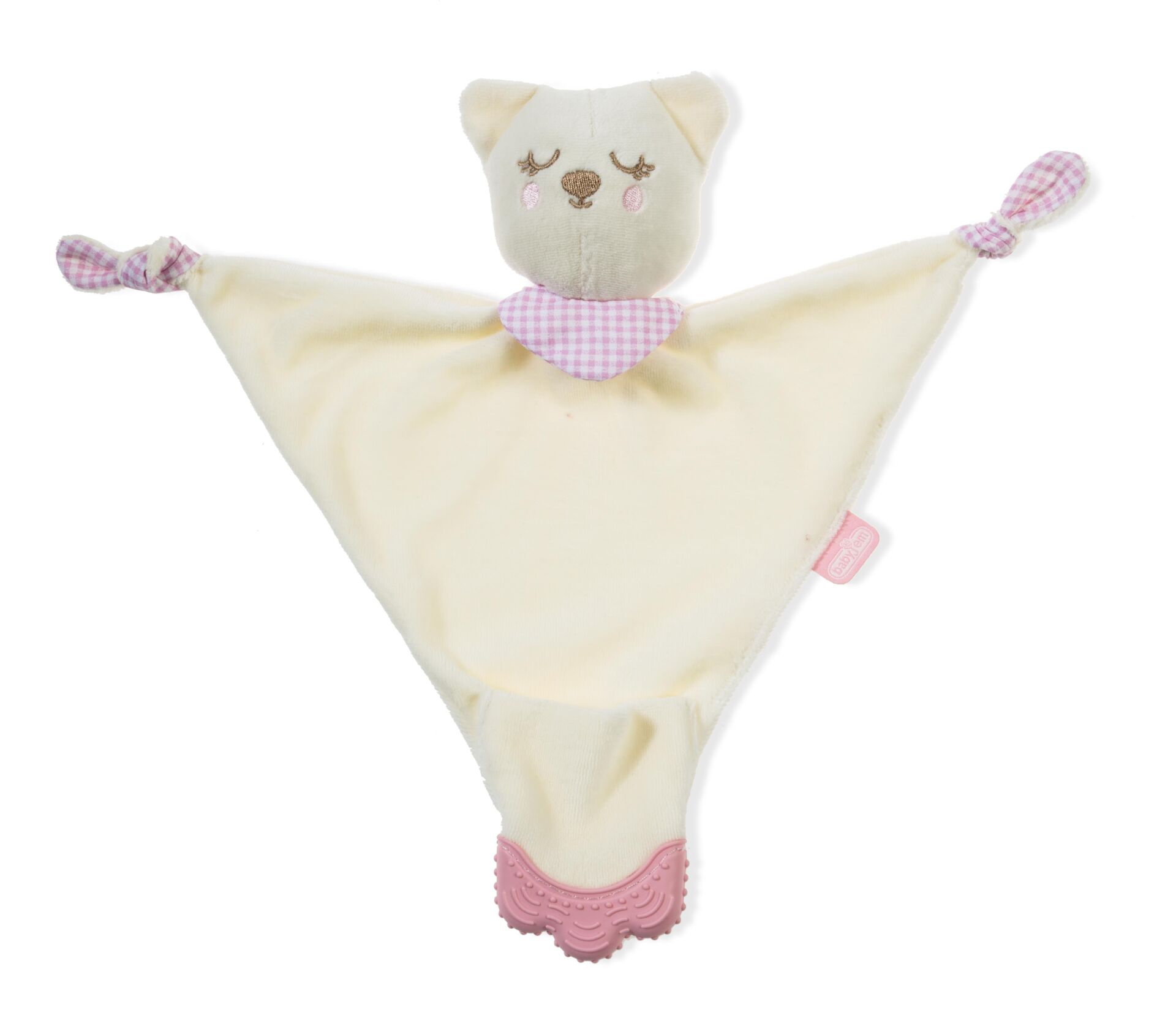 Babyjem Diş Kaşıyıcılı Uyku Arkadaşım Pembe 603