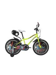 Bisan Nıko-23 Çocuk Bisikletleri 30 Cm 1X1 Vites 20'' Açık Mavi Etiket Rengi Sarı