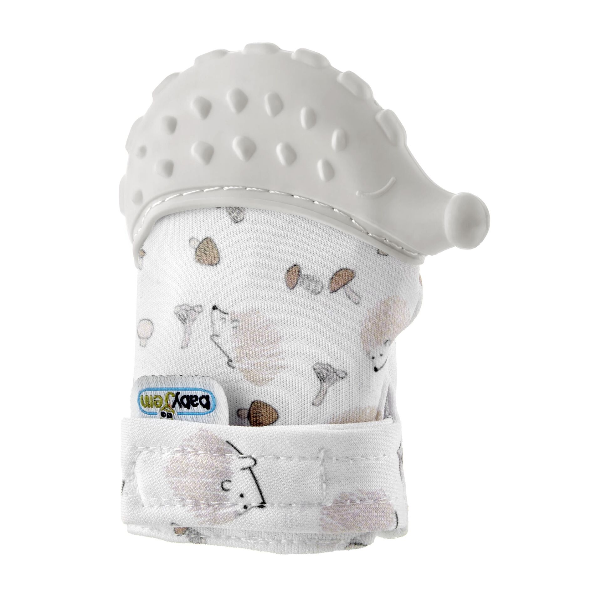 Babyjem Diş Kaşıyıcı Eldiven Kirpi Ekru 612