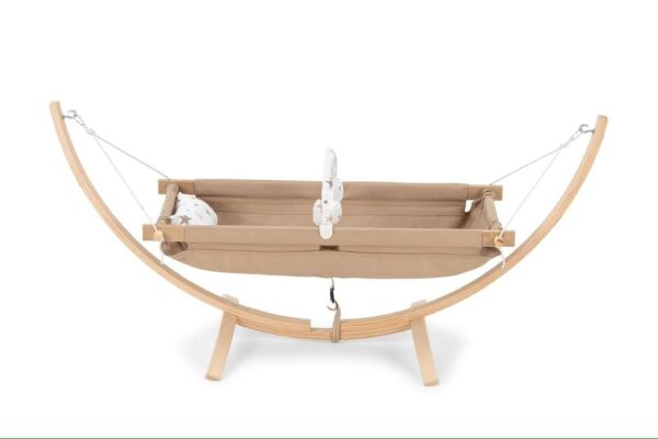 Moje Moon Ahşap Bebek Hamak Beşik Bebek Hamağı Gold