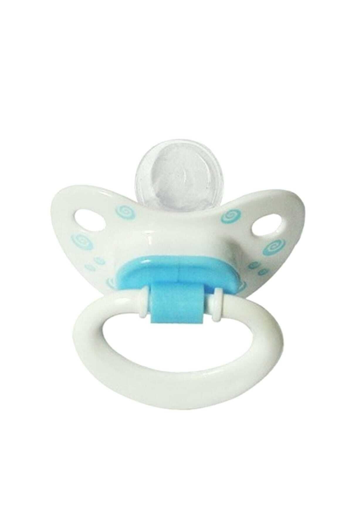 Babytime Bt117-2 Silikon Damaklı Mat Gövdeli Emzik Beyaz 6-18