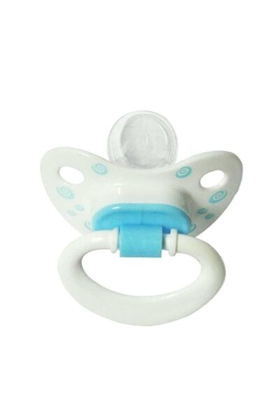 Babytime Bt117-2 Silikon Damaklı Mat Gövdeli Emzik Beyaz 6-18