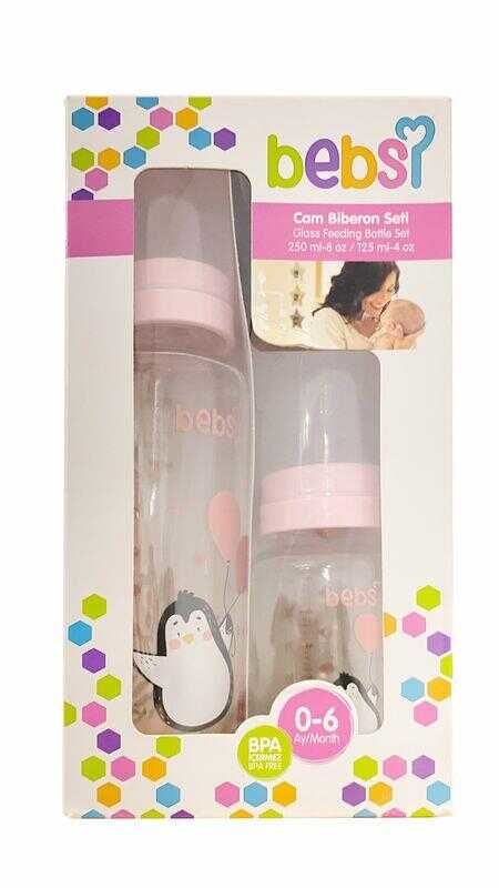 Bebsi 642 Cam Biberon 2'li 125-250 ml