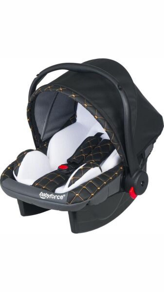 Anne Bebek Deri Taşıma Puseti Antrasit