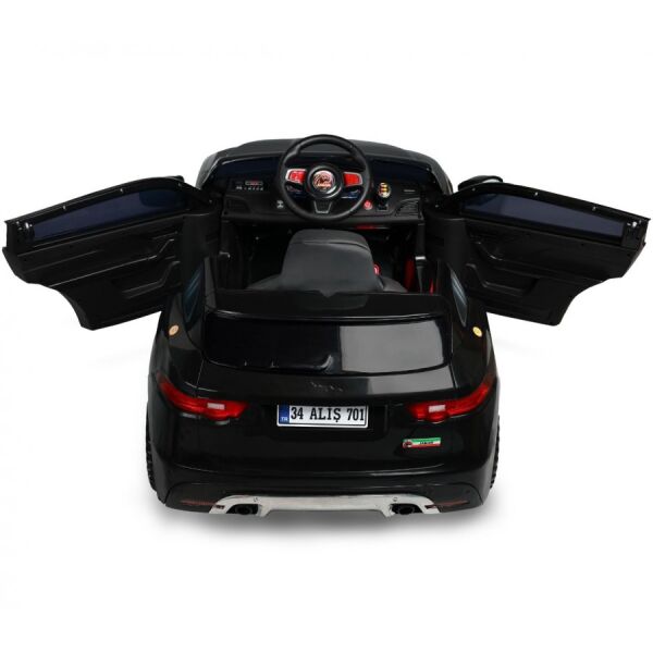 Aliş 701k Kumandalı Jagar 12 v Uzaktan Kumandalı Akülü Araba Siyah