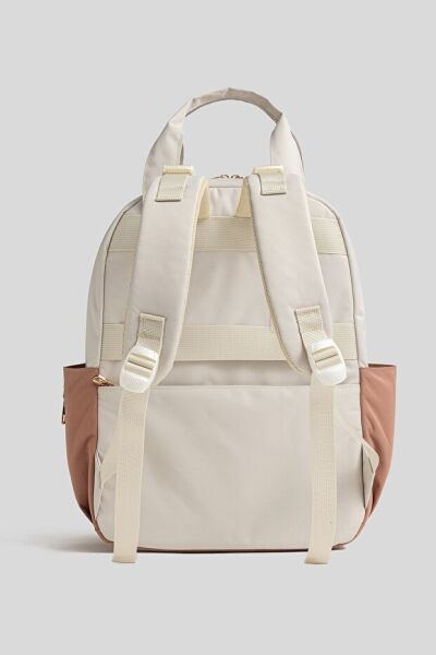 Moje Moms Anne Bebek Sırt Çantası Krem-Kahve