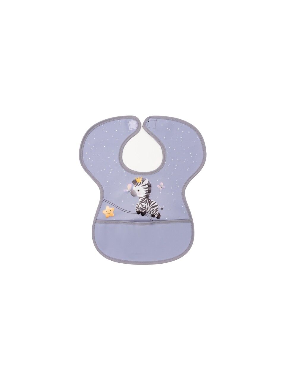 Sevi Bebe Cırtlı Muşamba Önlük - Zebra 22-184