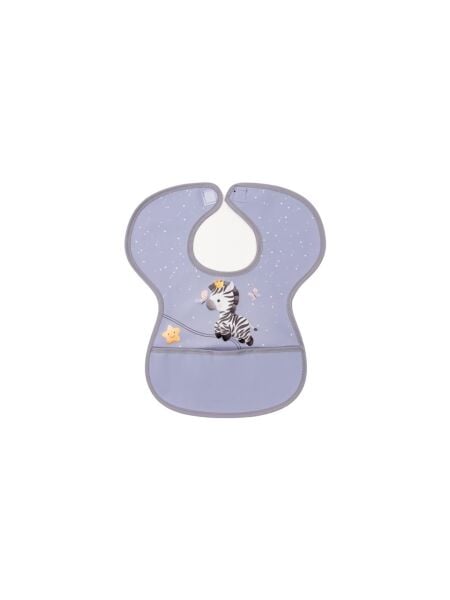 Sevi Bebe Cırtlı Muşamba Önlük - Zebra 22-184