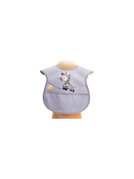 Sevi Bebe Cırtlı Muşamba Önlük - Zebra 22-184