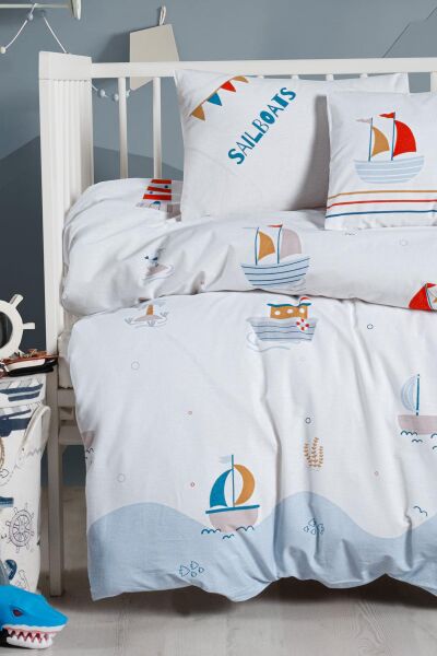 Kanz Saılboats Bebek Nevresim Takımı