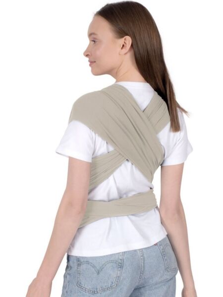 Sevi Bebe Bebek Taşıma Şalı- Taş Rengi