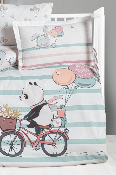 Kanz Lıtte Panda Bebek Nevresim Takımı