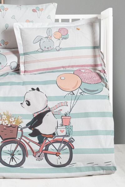 Kanz Lıtte Panda Bebek Nevresim Takımı