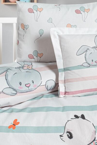 Kanz Lıtte Panda Bebek Nevresim Takımı