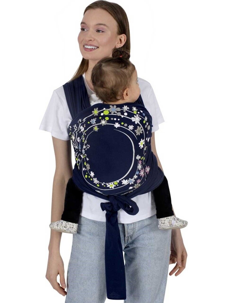 Sevi Bebe Bebek Taşıma Şalı - Lacivert 562-7