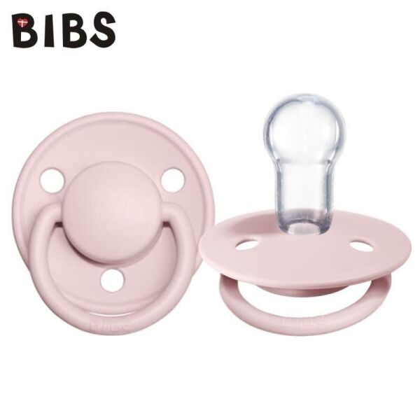 Bibs De Lux Bebek Silikon Emzik Blossom 0-3 Yaş Pembe
