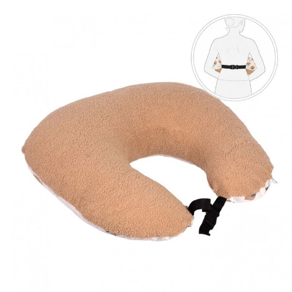 Sevi Bebe Teddy Emzirme Minderi - Ekru 77-5