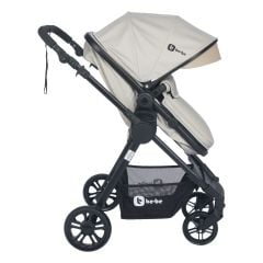 Be-be Elegant Siyah Travel Sistem  BB 371 Krem