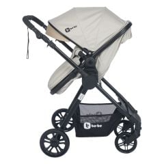 Be-be Elegant Siyah Travel Sistem  BB 371 Krem