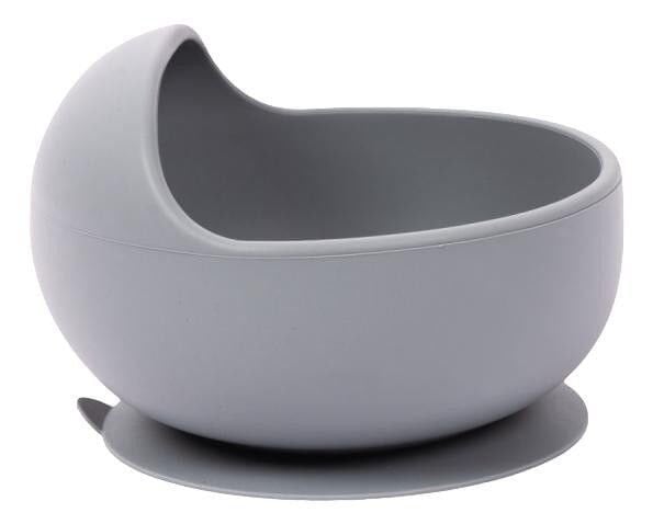 Sevi Bebe Vakum Tabanlı Silikon Kase - Gri 508-13