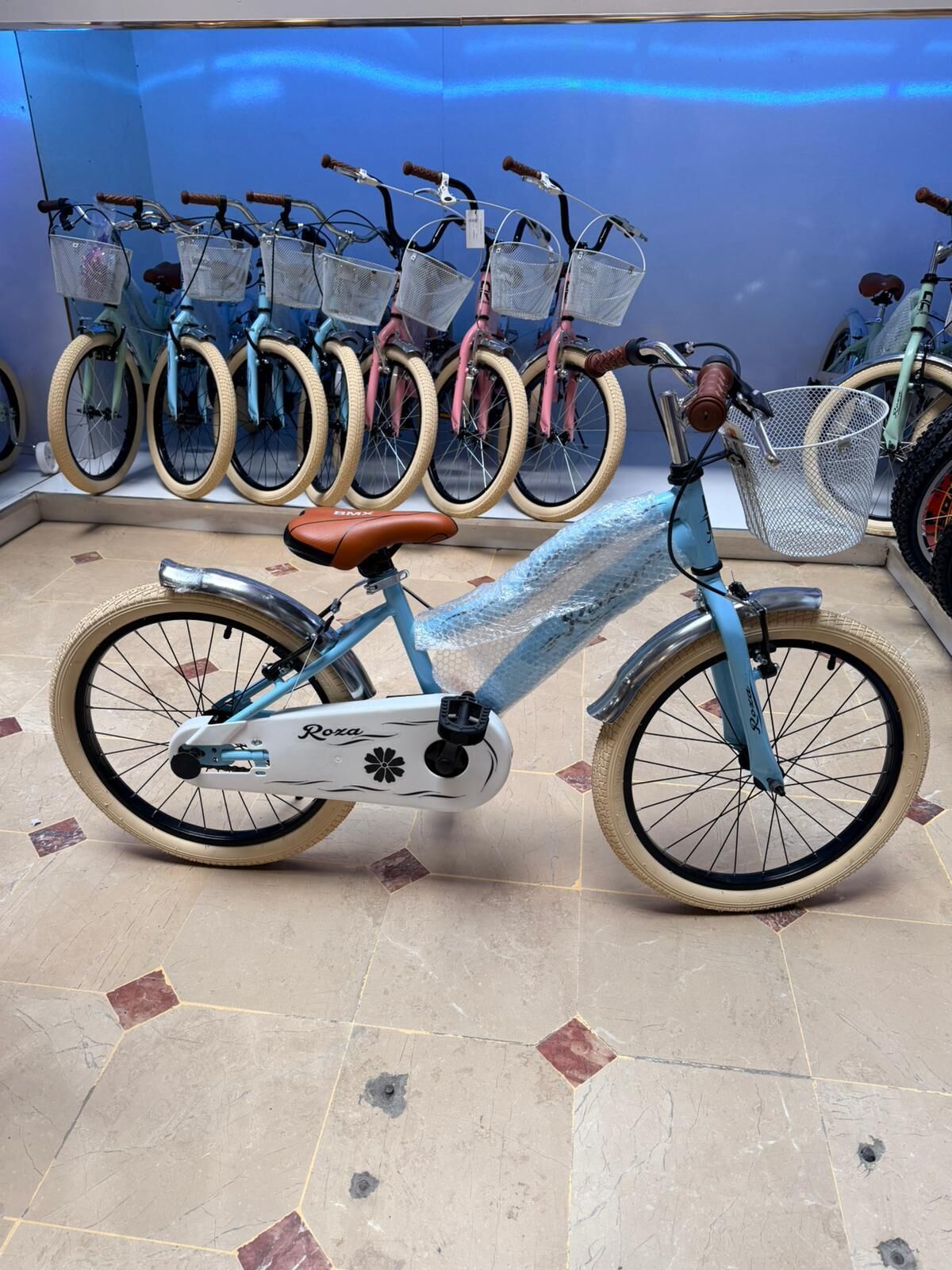 Tunca 20 Jant Roza Bisiklet Mavi