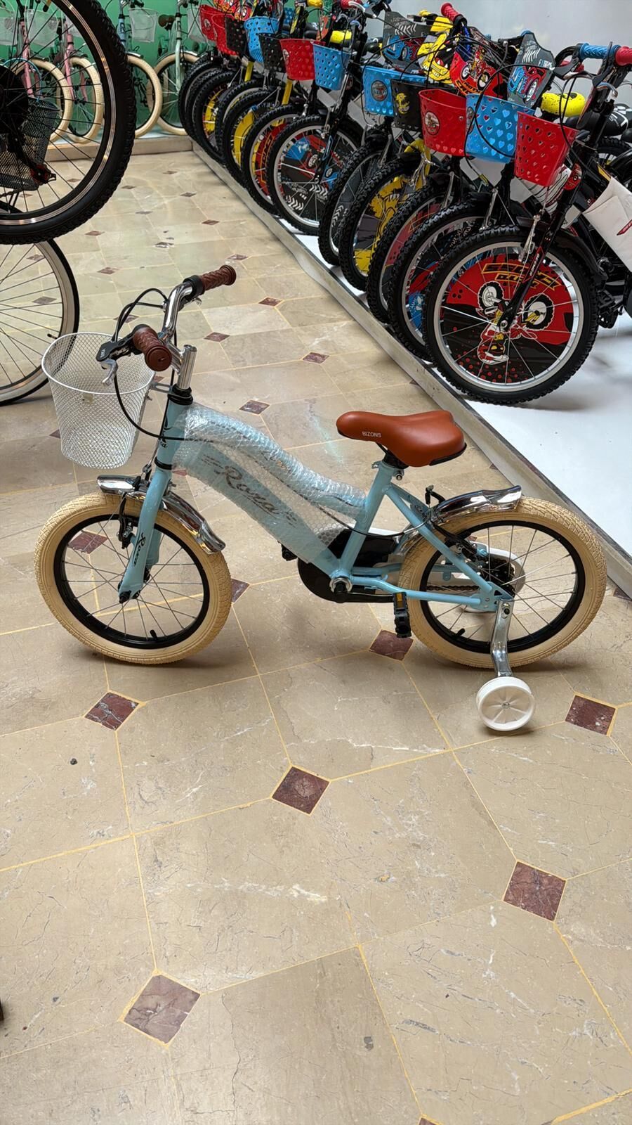 Tunca 16 Jant Roza Bisiklet Mavi