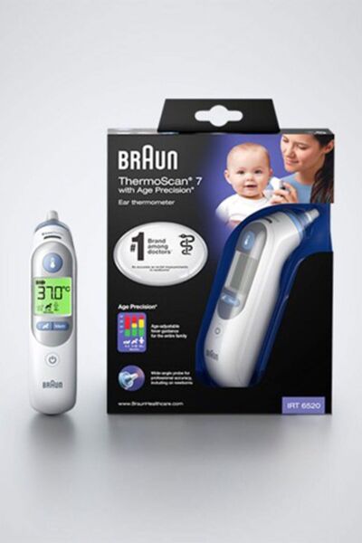 Braun Thermoscan Irt 6520 Mn Ateş Ölçer - Beyaz