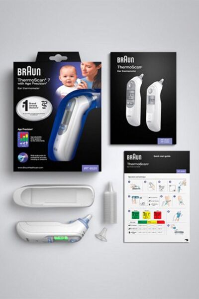Braun Thermoscan Irt 6520 Mn Ateş Ölçer - Beyaz