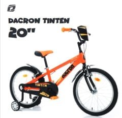Dacron Tinten 20 Jant Kids Bisiklet Beyaz Kadro Mavi