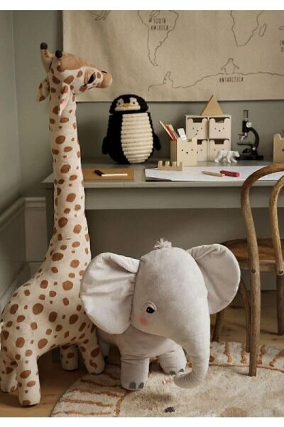 Pufu Toys Peluş Zürafa 100 Cm Karma Renk