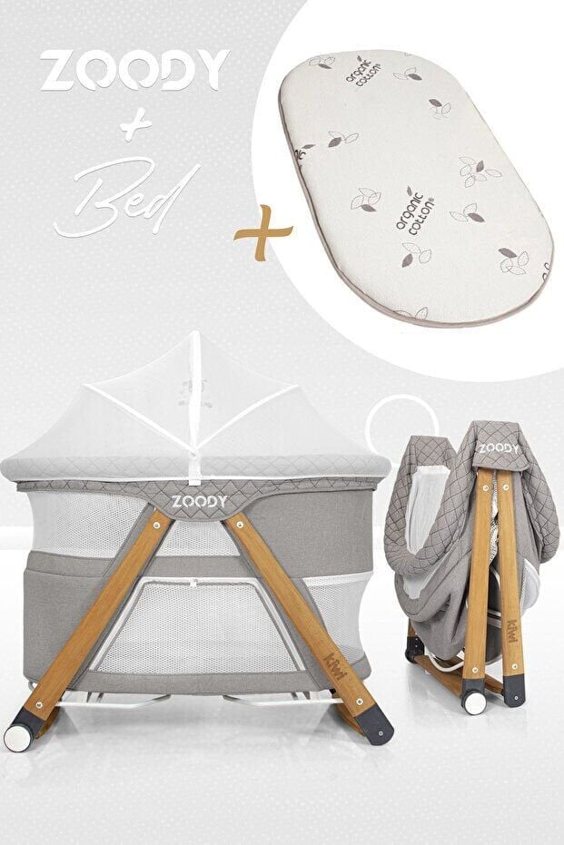 Kiwi Zoody Ahşap Oyun Parkı Vizon