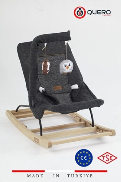 Quero Linda Ahşap Anakucaği Siyah