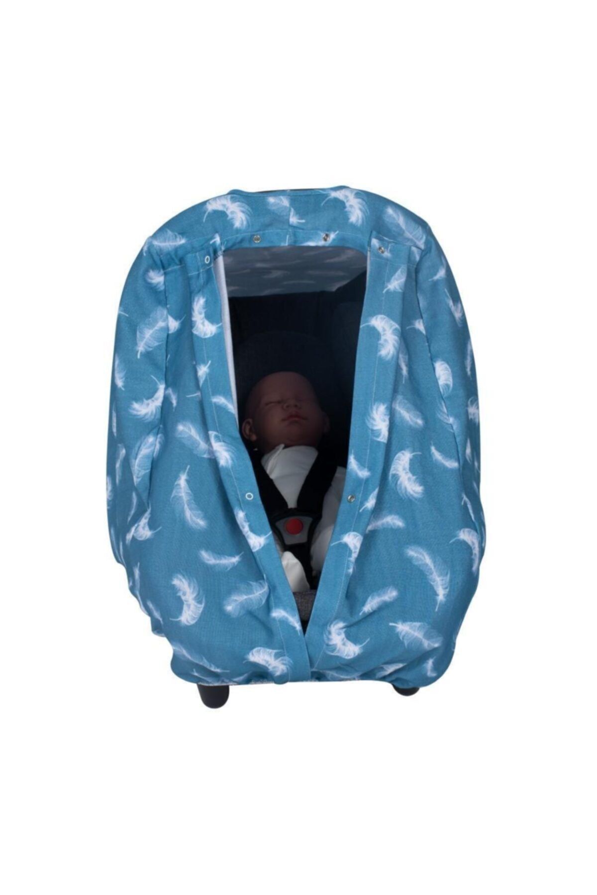 Sevi Bebe Anakucağı Örtüsü - Tüy Desen 237-91