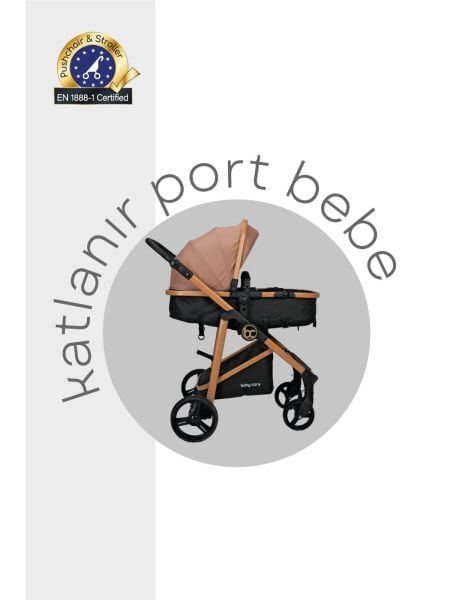 Baby Care Bc-370 Alfa Travel Sistem Bebek Arabas Kahve