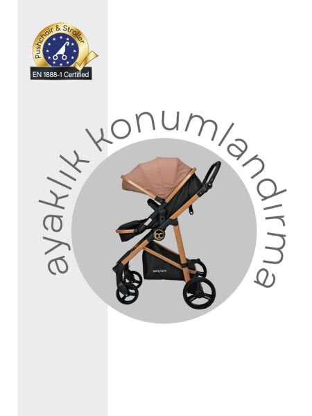 Baby Care Bc-370 Alfa Travel Sistem Bebek Arabas Kahve