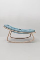 Baby Tech Naturel Ahşap Ana Kucağı - Mavi