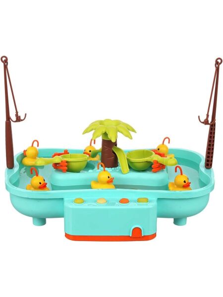 Oydaş Oyuncak Sesli ve Işıklı Havuzlu Ördek Tutma Oyunu 02606