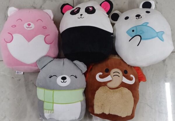 Pufu Toys 03097 35 Cm Yastık Serisi Karma Renk Ve Desen