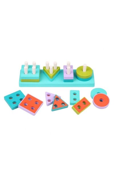 Let's Be Child LC Eğitici Geometrik Şekiller 12 m+ LC-30890