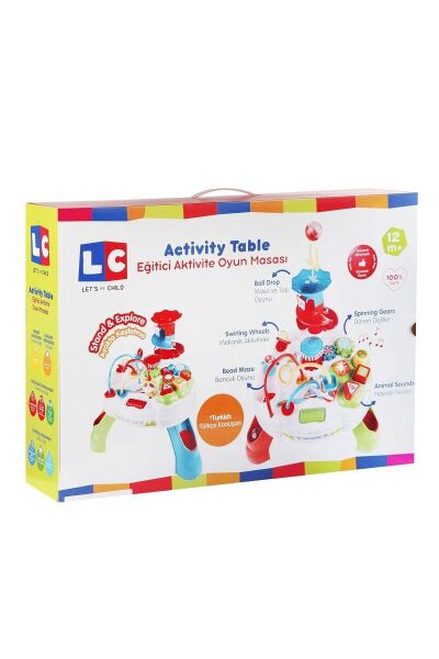 Let's Be Child LC Eğitici Aktivite Masası 12 m+ LC-30954